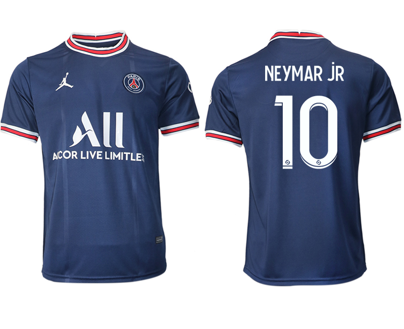 Paris Saint-Germain home aaa version 10# 2021/22 Soccer Jersey